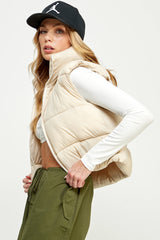 Puffer Cropped West Jacket
